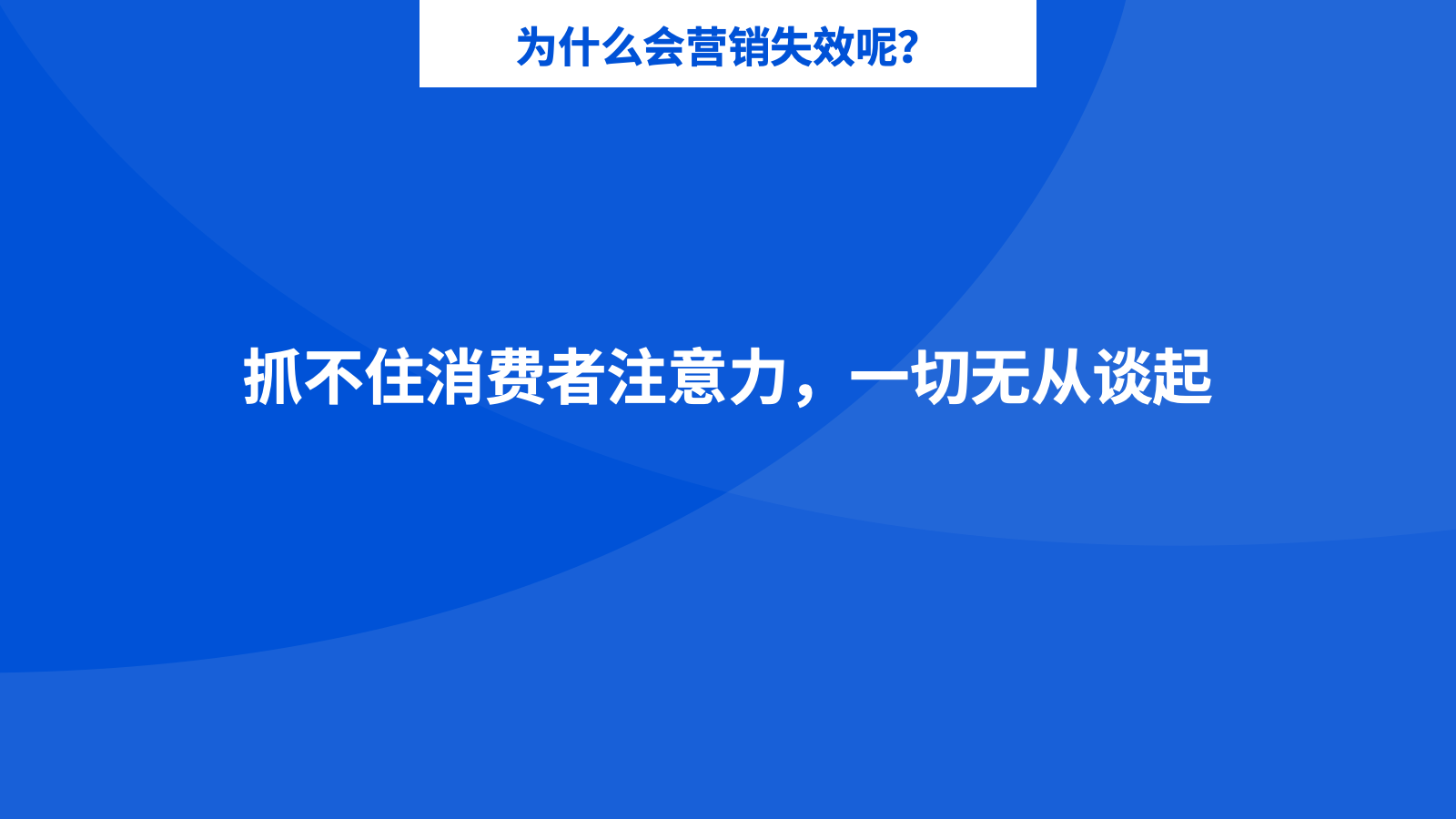 營銷命門：消費(fèi)者注意力