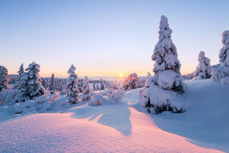 冬季雪景風光拍攝五個小技巧